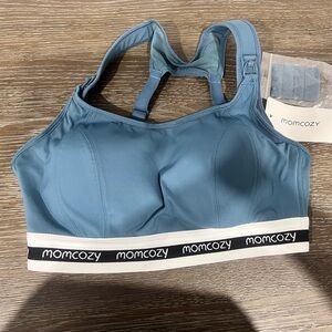 Momcozy Blue Sports Bra